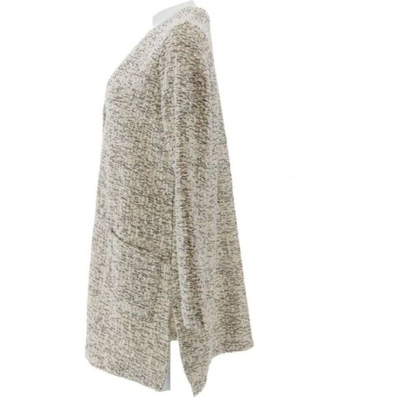 GRAVER Susan Graver Novelty Slub-Knit Cardigan - Picture 6 of 8